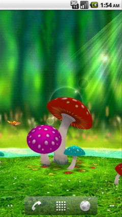 3D Mushroom Garden