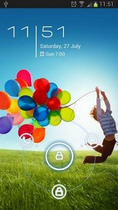 Galaxy S4 Next Launcher Theme