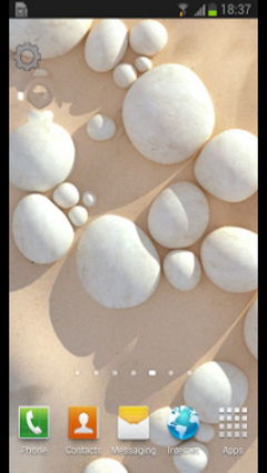 Galaxy S5 Sea Pebbles